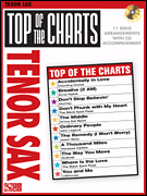 TOP OF THE CHARTS TENOR SAX BK/CD -P.O.P. cover